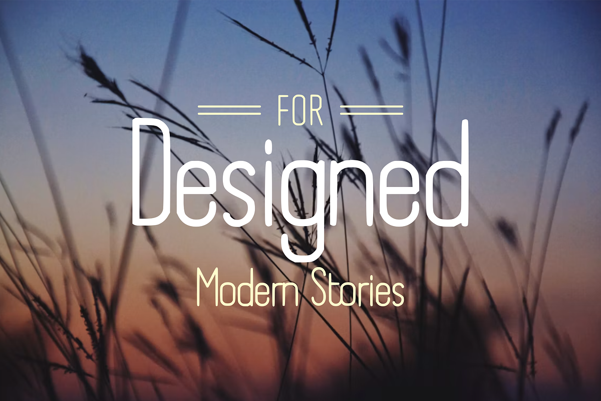 Boyanda - Modern Organic Display, a Sans Serif Font by idealistudio (Photo 3 of 7)