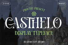 Casthelo Display Typeface Font
