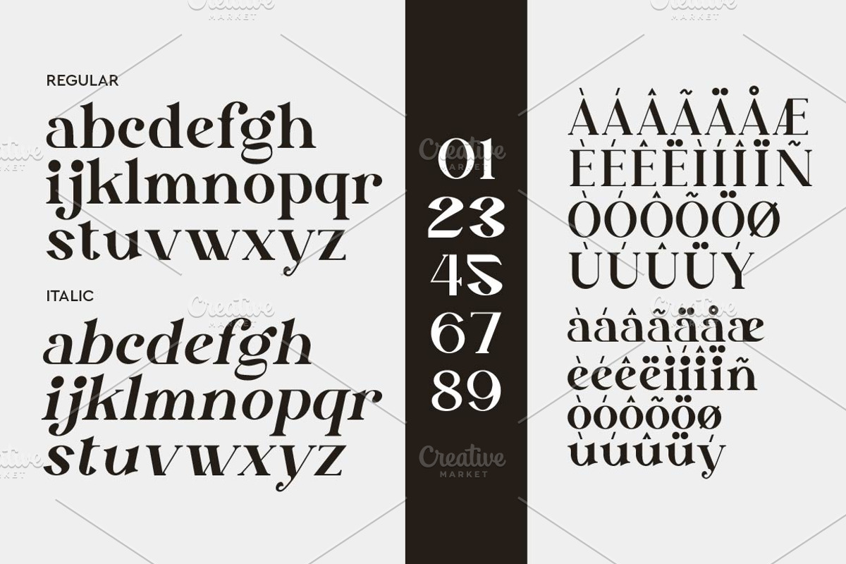 Neona Delima Medieval Serif, a Serif Font by Artiveko (Photo 4 of 7)