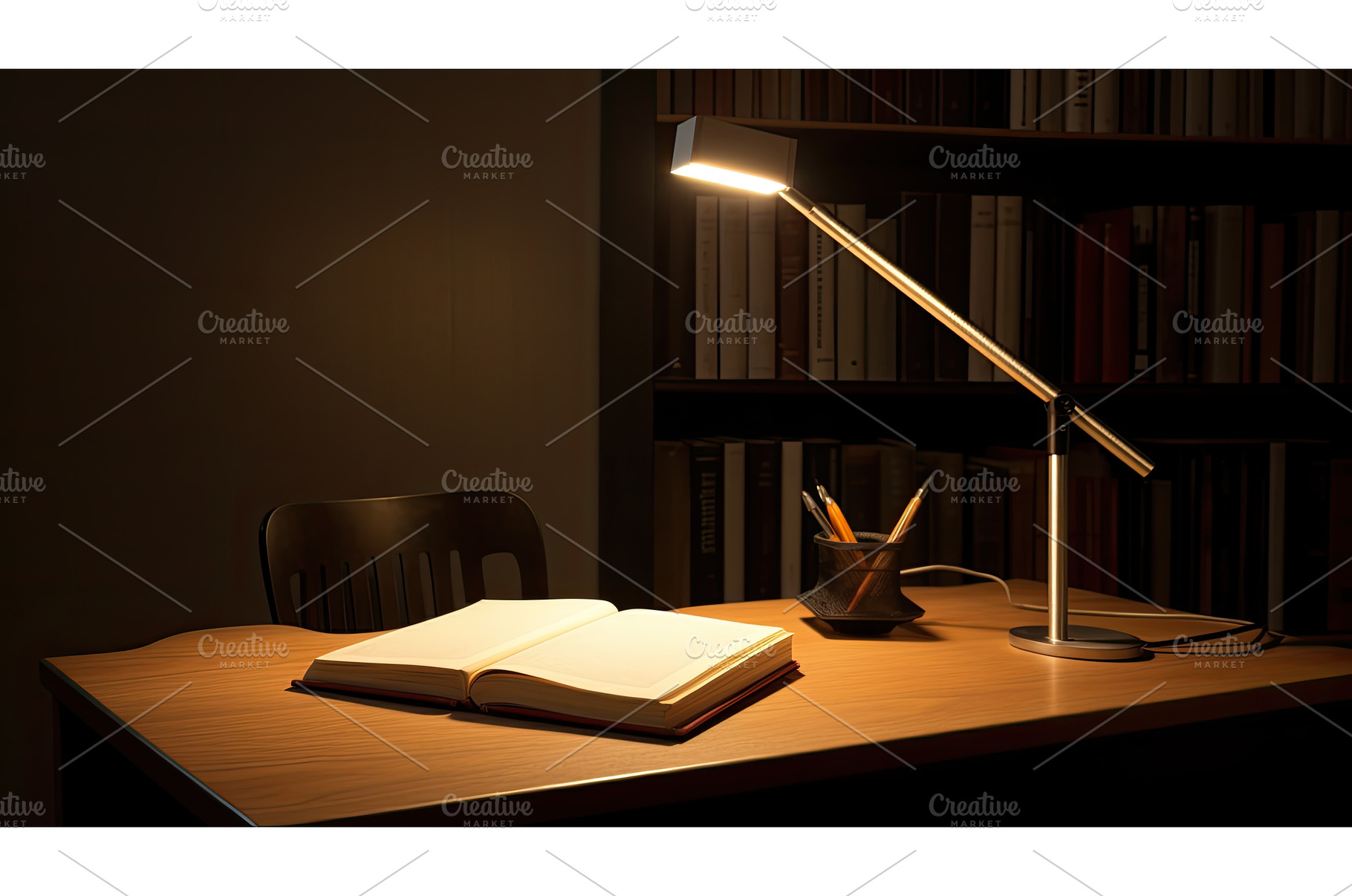 minimalist reading light ai, a Technology Photo by pikepicture