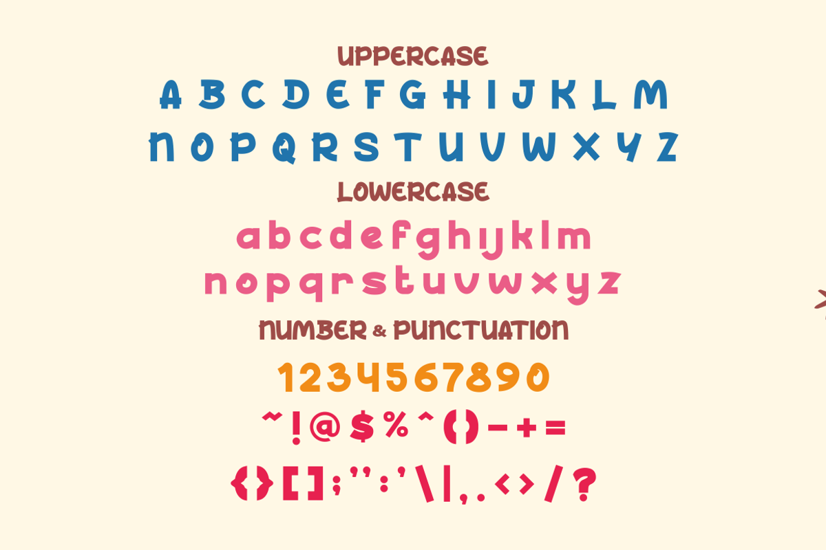 Whisker Bites Animal Food Font, a Font by PutraCetol Studio (Photo 5 of 5)