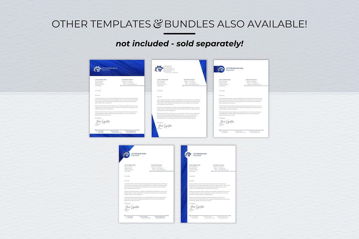 Professional Word Letterhead Template