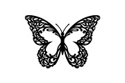 Butterfly Floral Vintage Frame Bundl, an Illustration by Creativeshirt (Thumbnail 8 of 51)