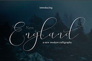 New England Script, a Script Font by MrLetters (Thumbnail 2 of 13)