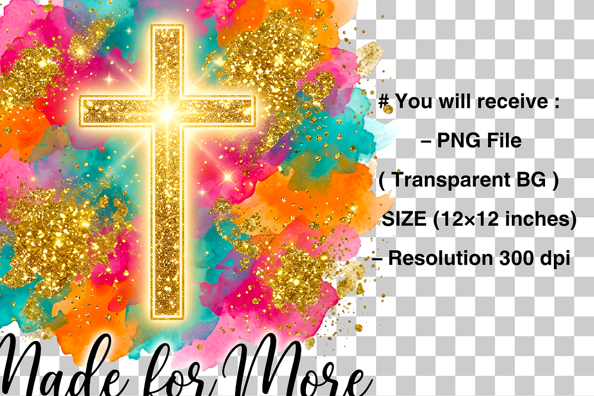 Made for More Christian Bible PNG, a Graphic by Clipart Bloom (Photo 2 of 3)