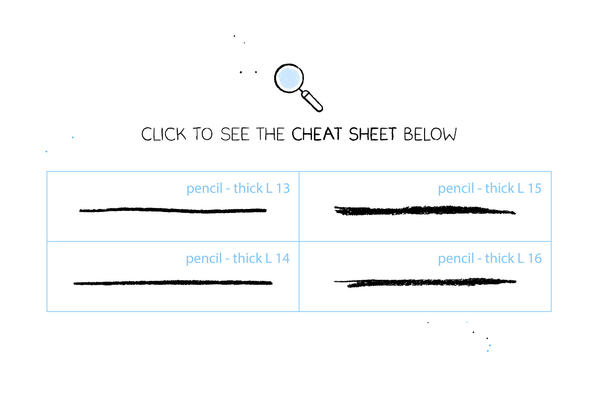 Hand Drawn Pencil Brushes, a Brush Add-On by Side Project (Photo 4 of 5)