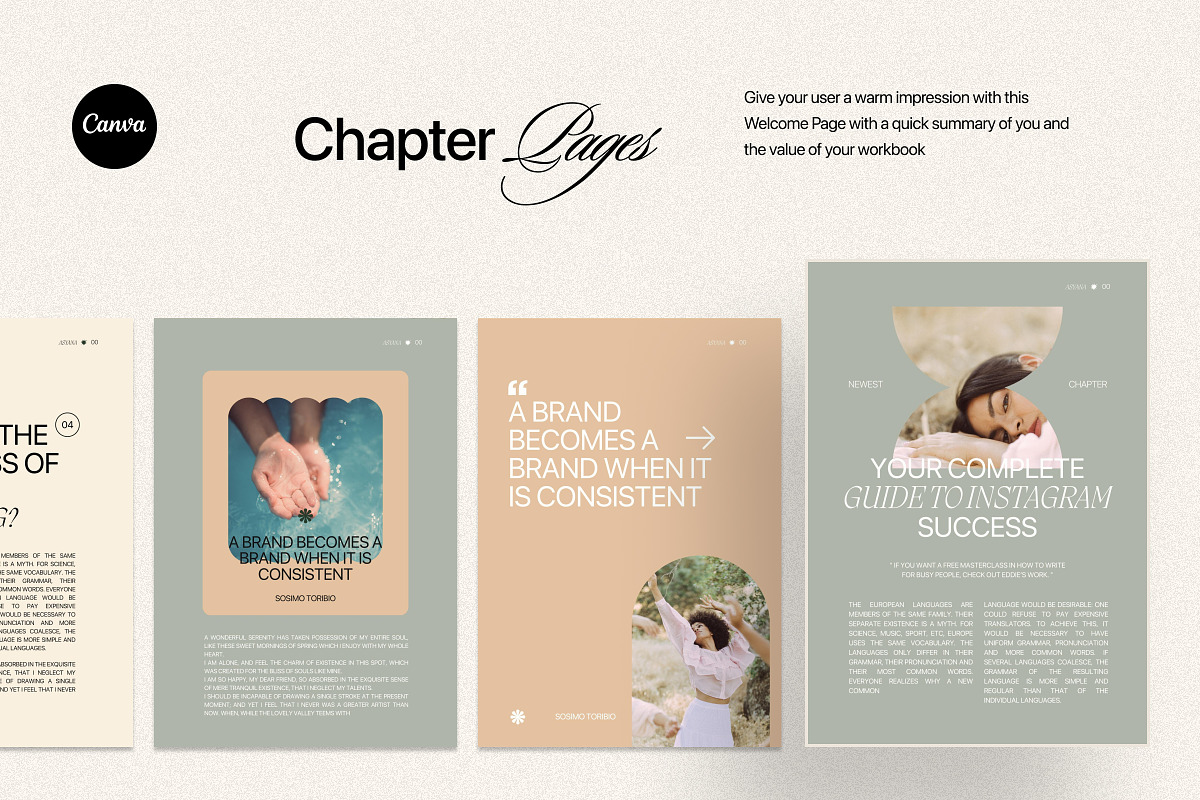 Asyana - Workbook Template, a Magazine Template by Creavora (Photo 4 of 18)