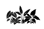 Minimal Botanical Leaf Silhouette Bu, an Illustration by Creativeshirt (Thumbnail 46 of 51)
