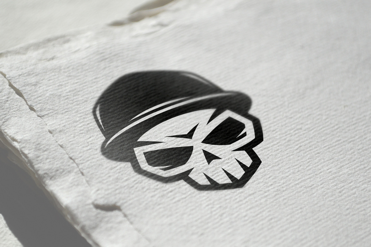 Skull in Cap (1), an Illustration by pne-design (Photo 2 of 3)