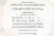 Elegant Embroidery | Script Font, a Handwritten Font by Scratchones (Thumbnail 7 of 9)