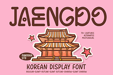 Jaengdo - Korean Display Typeface