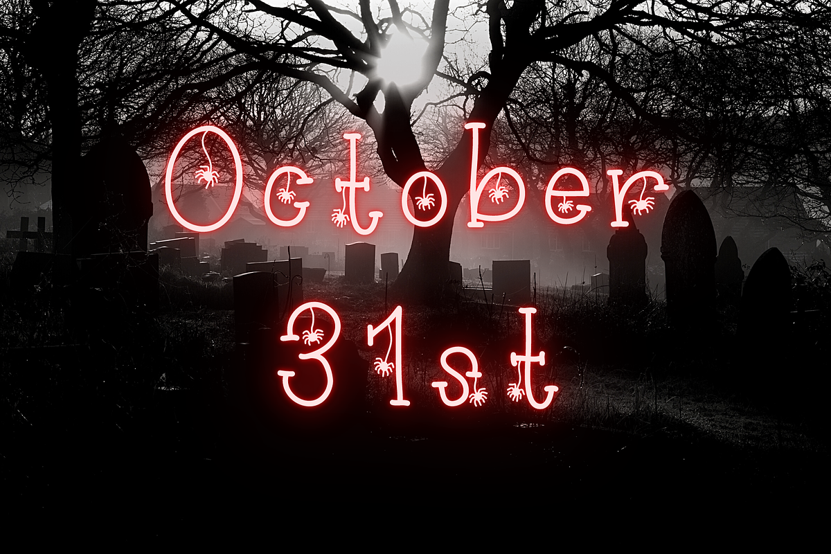 Creepily Crawling Halloween Font, a Serif Font by Dancing with Ink (Photo 12 of 21)
