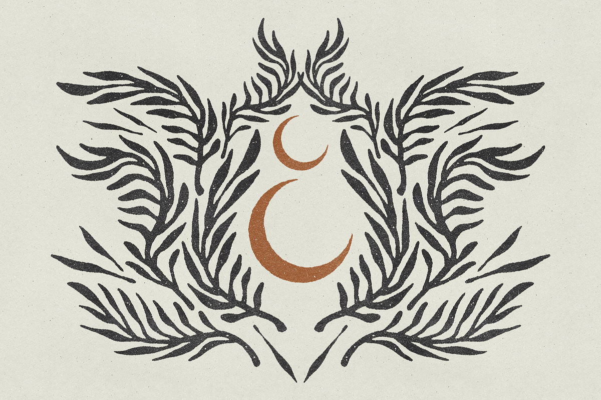 Organic Leaves Illustrations, a Texture Illustration by Clint English (Photo 5 of 5)