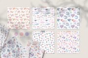 SALE! UNDERWATER seamless patterns, a Pattern Graphic by Tiana Geo (Thumbnail 3 of 6)