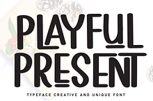 Playful Present | Script Font