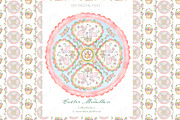 Easter Pink Medallion, a Graphic by LABFcreations (Thumbnail 1 of 4)