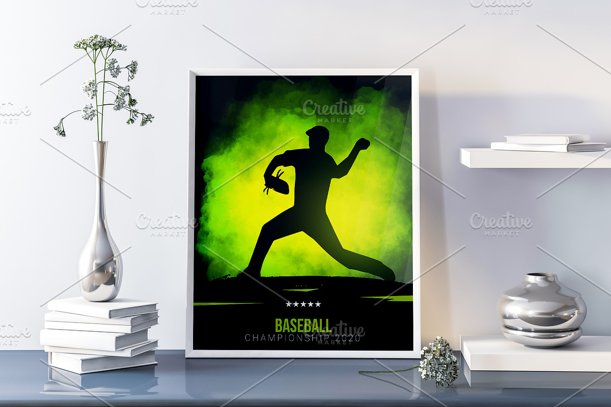 Baseball Posters, a Flyer Template by Leo Edition (Photo 3 of 4)
