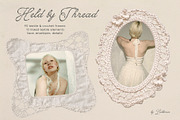 Held by Threads: Lace Crochet Frames, an Object Graphic by Lidberia (Thumbnail 1 of 9)