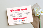 Elegant Thank You Card Template, a Card Template by Elegant_Studio44 (Thumbnail 9 of 11)