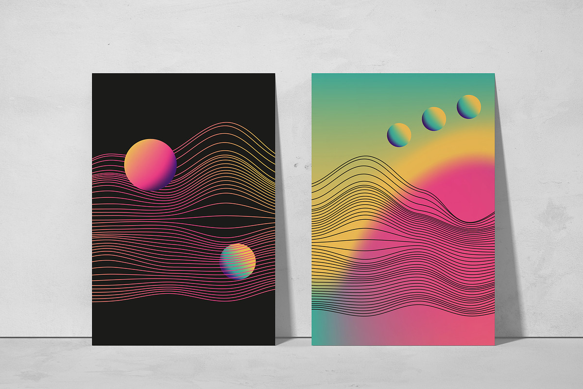 Modern abstract geometric shapes, an Object Graphic by Sofico (Photo 2 of 19)