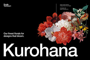 Kurohana Painted Florals Collection