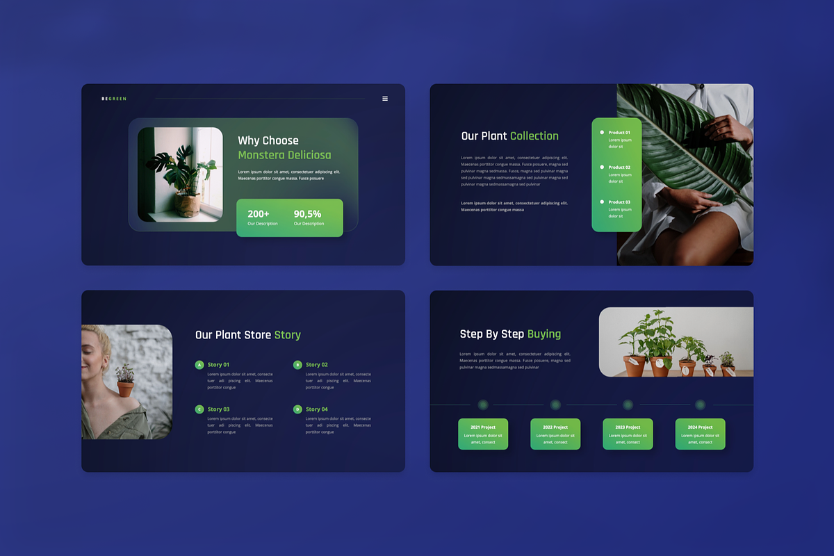 Begreen - Plant & Gardening Keynote, a Presentation Template by Annora Studio (Photo 5 of 8)