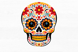 Dia De Los Muertos Skeleton Clipart