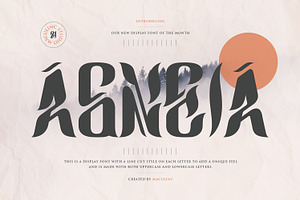 Agneia - Display Font