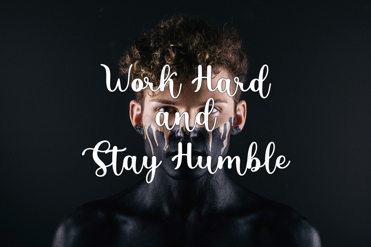 Blazeska 3 Elegant Font, a Script Font by Bosstype Studio (Photo 8 of 8)