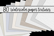 Watercolor Paper Textures, a Texture Graphic by Julie Campbell (Thumbnail 1 of 9)