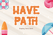 Wave Path - Display Sans Serif