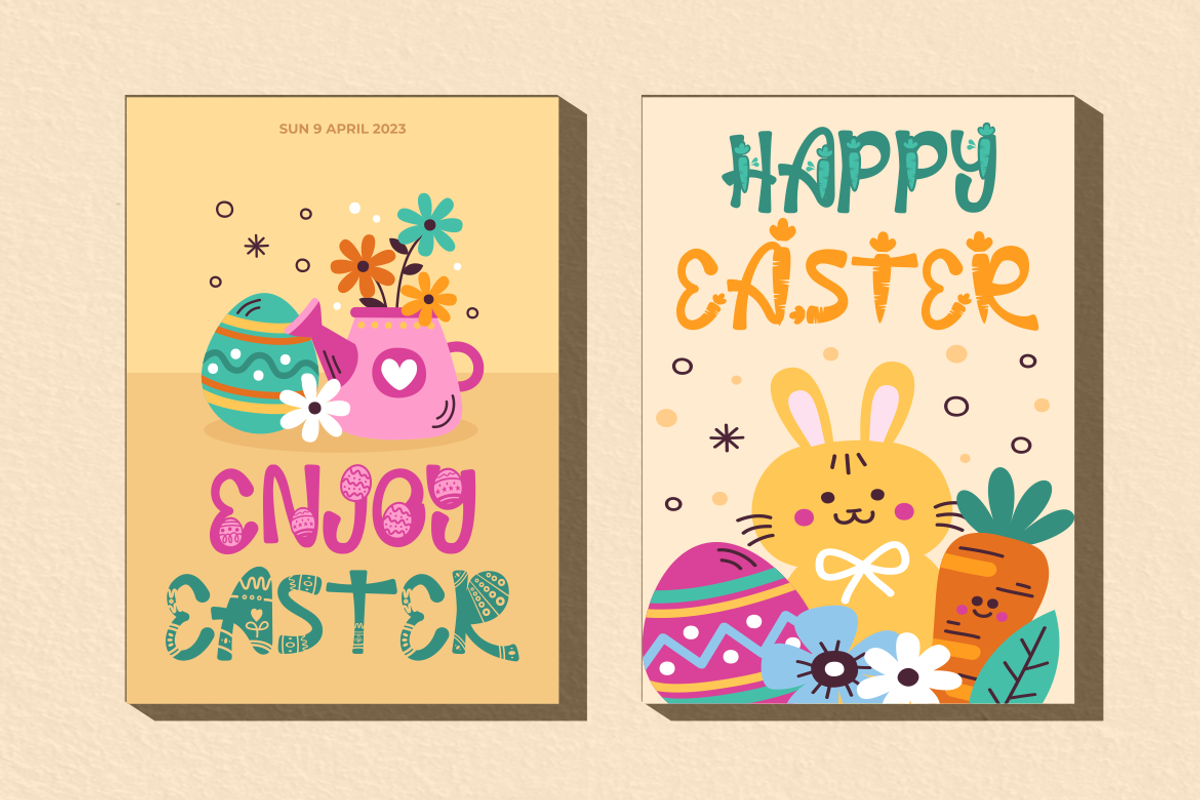 Palm Sunday - Quirky Easter Day Font, a Font by PutraCetol Studio (Photo 3 of 11)