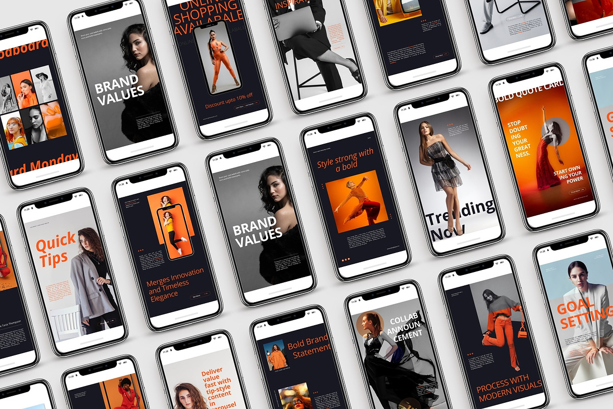 150 Animated Canva Instagram Bundle, a Social Media Template by TheBrightGrap (Photo 7 of 12)