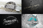 Vintage Logo Mock-ups, a Product Mockup by Graphicdome (Thumbnail 2 of 5)