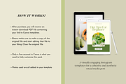 Nutrition Coach Instagram Canva Kit, a Social Media Template by Deepa Template Studio (Thumbnail 9 of 12)