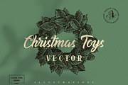Vintage Christmas Bundle 300+, an Illustration by Retro Machine (Thumbnail 11 of 14)