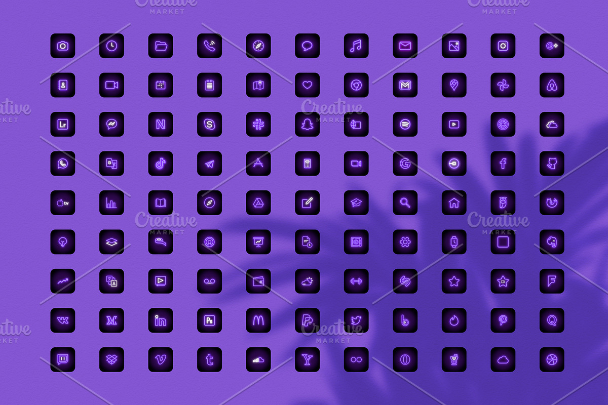 Neon Colors - iOS 14 App Icons, an Icon by iosey (Photo 4 of 4)