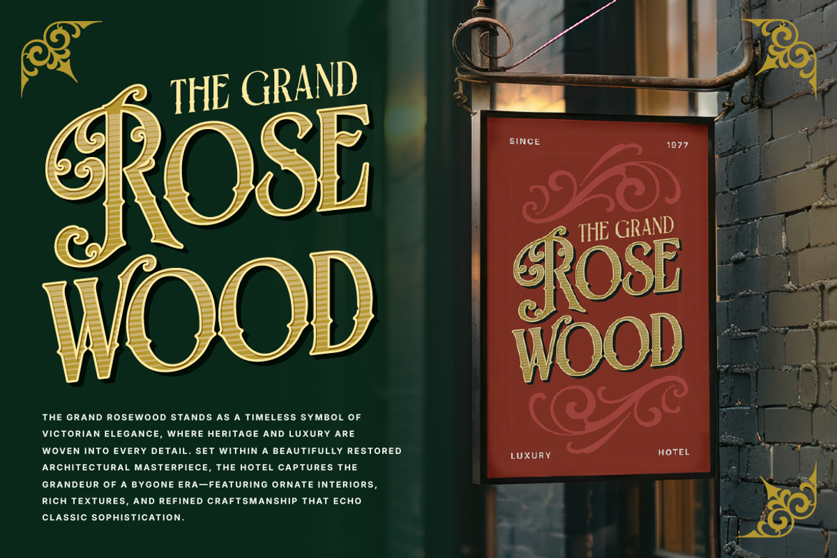 Blazter, a Serif Font by Burntilldead (Photo 9 of 11)