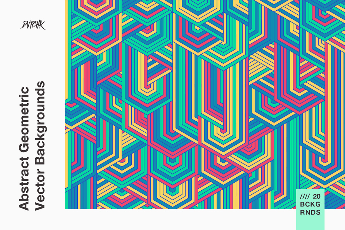 Abstract Geometric Vector Background, a Background Graphic by dvtchk (Photo 7 of 14)