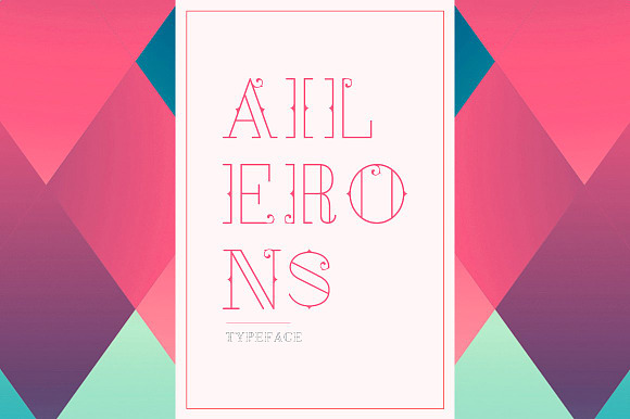 Ailerons Typeface Fonts preview 4