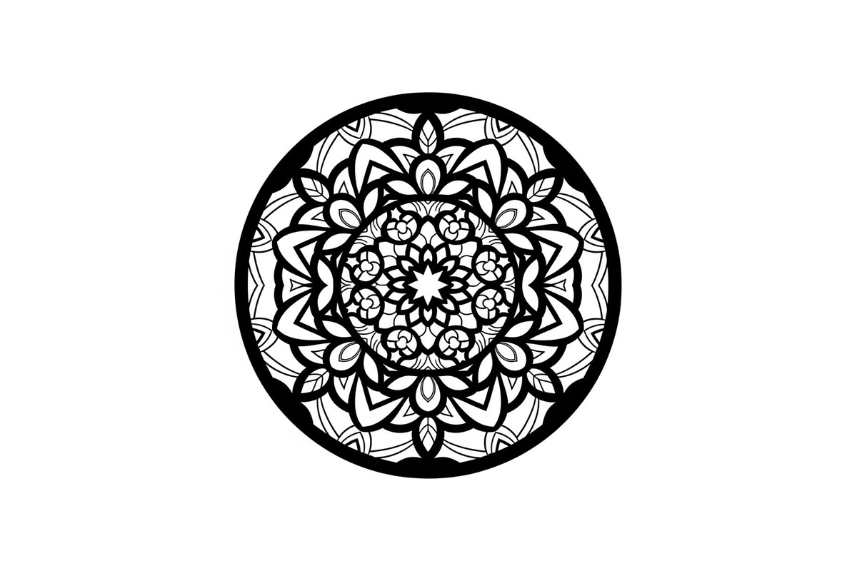 Mandala Circle Ornament Vector Bundl, an Illustration by Gaye Art (Photo 14 of 51)