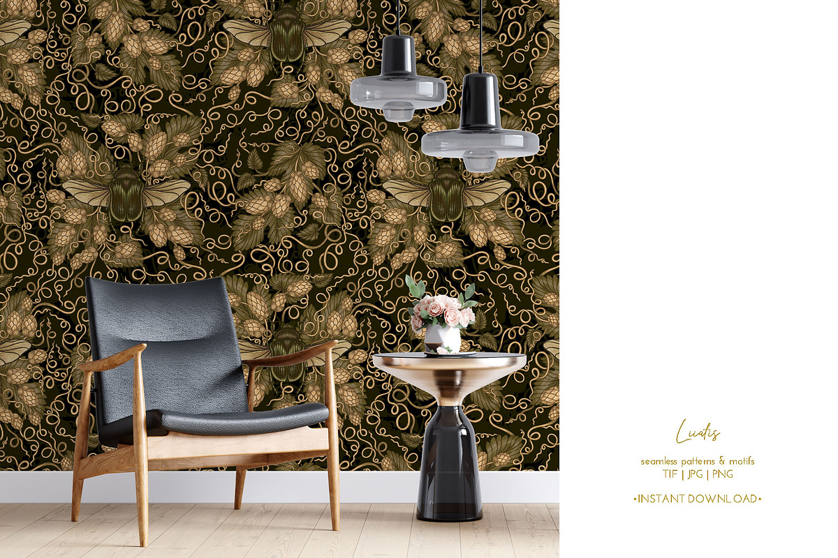 RICH HARVEST — Botanical Patterns, a Decorative Illustration by Liiafis (Photo 12 of 17)