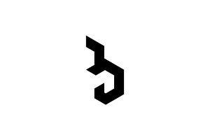 Premium Monogram Logo B