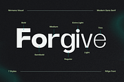 Modern Family Sans Serif - Rifgo, a Sans Serif Font by Nirmana Visual (Thumbnail 4 of 11)