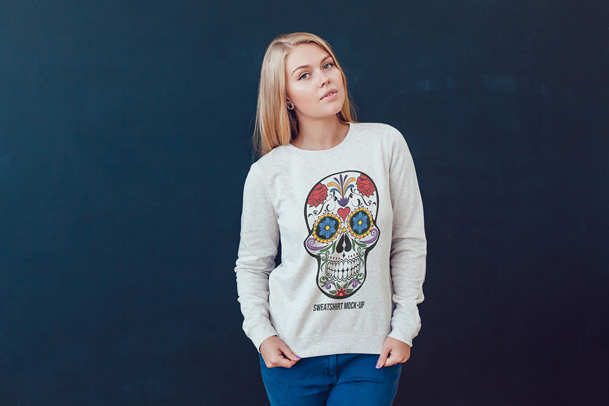 Sweatshirt Mock-Up Vol. 1, a Hoody Mockup by Freeman Studio (Photo 8 of 14)