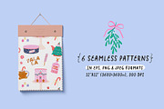 Cozy Christmas Girl Clipart, a Graphic by Ruslana Lubenets (Thumbnail 16 of 21)