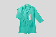 Female Lab Coat Mockups, an Apparel Mockup by GfxFoundry (Thumbnail 7 of 8)