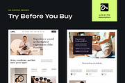Sound Healing Website Elementor Kit, a WordPress Template by Awakened Templates (Thumbnail 5 of 6)