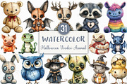 Halloween Voodoo Animal Doll Clipart, an Illustration by Craft Nest (Thumbnail 1 of 6)