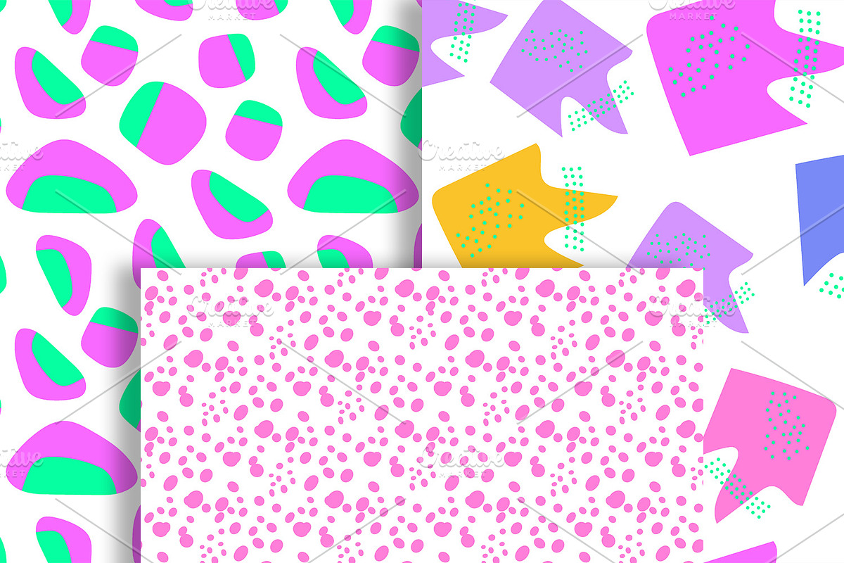 90s Y2K Geometric Patterns & Clipart, a Pattern Graphic by ArtIrisArt (Photo 18 of 20)